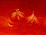 Painting of garlic
